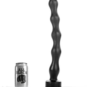 ALL BLACK - Analiniai karoliukai 41,5 cm