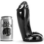 ALL BLACK - Realistiškas dildo 18 cm