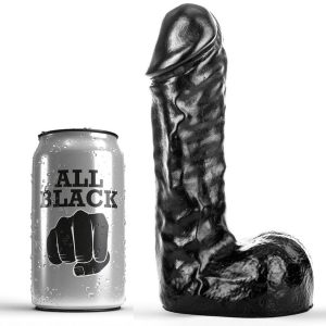 ALL BLACK – 19 cm dildo
