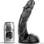 ALL BLACK - Realistiškas Dildo 23 cm