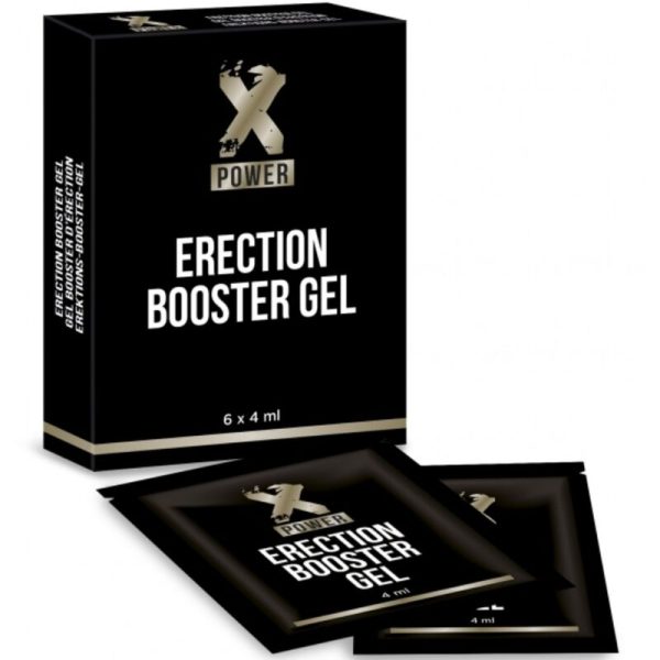 XPOWER – erekcinis stiprinimo gelis 6 x 4 ml