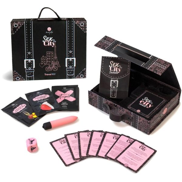 SECRETPLAY 100% GAMES – secretplay - sekso mieste kelionių rinkinys (es/en/de/fr/nl/pt)