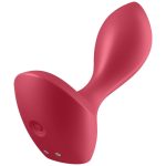 SATISFYER - BACKDOOR LOVER VIBRATORIUS RAUDONAS