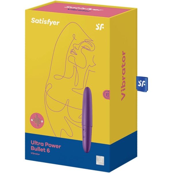 SATISFYER - ULTRA POWER BULLET 6 VIOLETINIS - Image 3