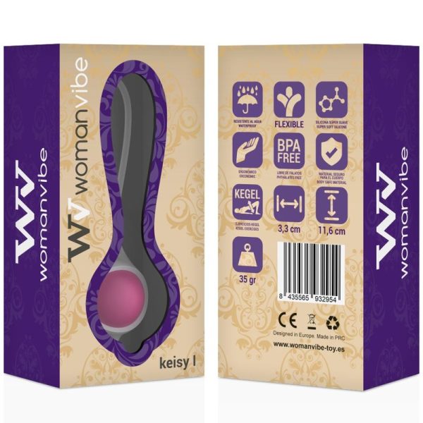 WOMANVIBE – keisy i bumbulas geiša silikonas - rožinis - Image 2