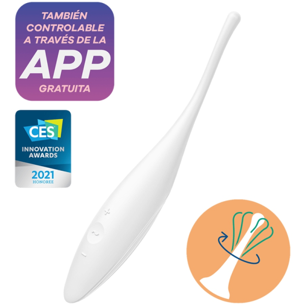 SATISFYER CONNECT – satisfyer - sukamas džiaugsmas klietvoris balta