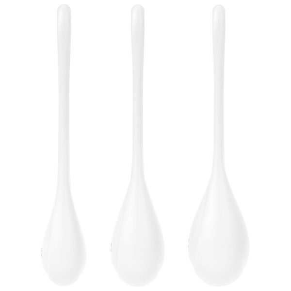 SATISFYER BALLS – satisfyer - yoni power 1 treningo rinkinys balta - Image 2
