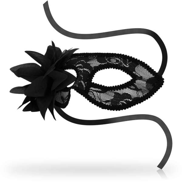 OHMAMA MASKS – ohmama - juodos nėrinių ir gėlių kaukės - Image 2