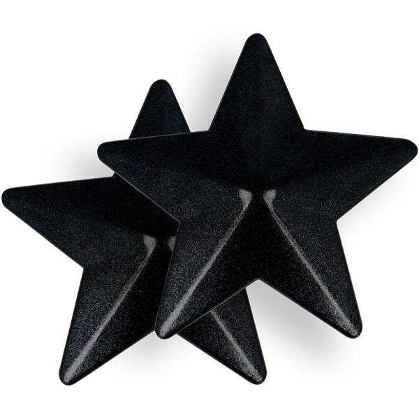 COQUETTE ACCESSORIES – coquette chic desire - nipple covers juodi žvaigždžių - Image 3
