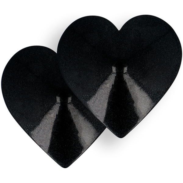 COQUETTE ACCESSORIES – coquette chic desire - nipple covers juodi širdutės - Image 3