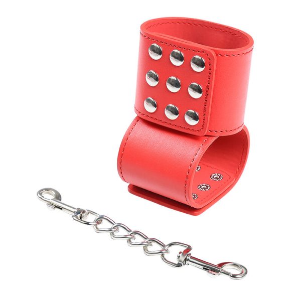 OHMAMA FETISH – raudonosios ankletės su spaustuku
