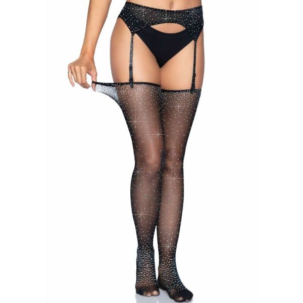 LEG AVENUE SETS – leg avenue - dirželis ir pėdkelnės rinkinys vienas dydis - Image 2