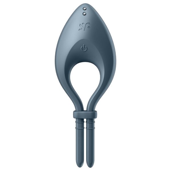 SATISFYER RING – satisfyer - tikslas vibratorius app pilkas - Image 2