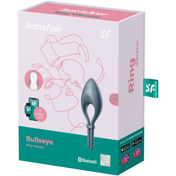 SATISFYER RING – satisfyer - tikslas vibratorius app pilkas - Image 3