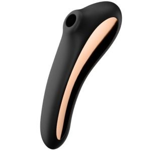 SATISFYER - DUAL KISS ORO PULSAS JUODAS