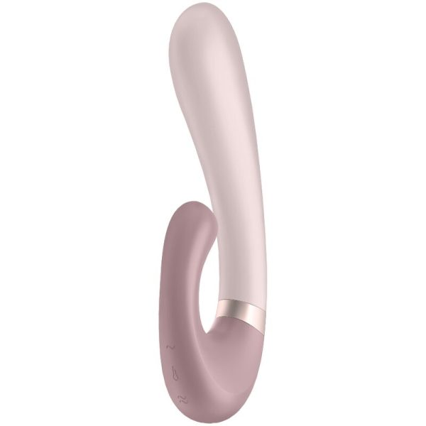 SATISFYER CONNECT – satisfyer - karštos bangos vibratorius su programėle rožinis