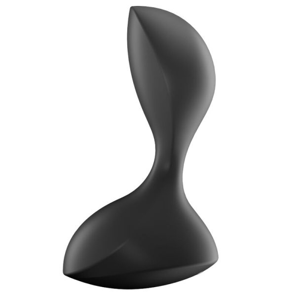 SATISFYER CONNECT – satisfyer - saldus antspaudas vibruojantis kiškis juodas - Image 2