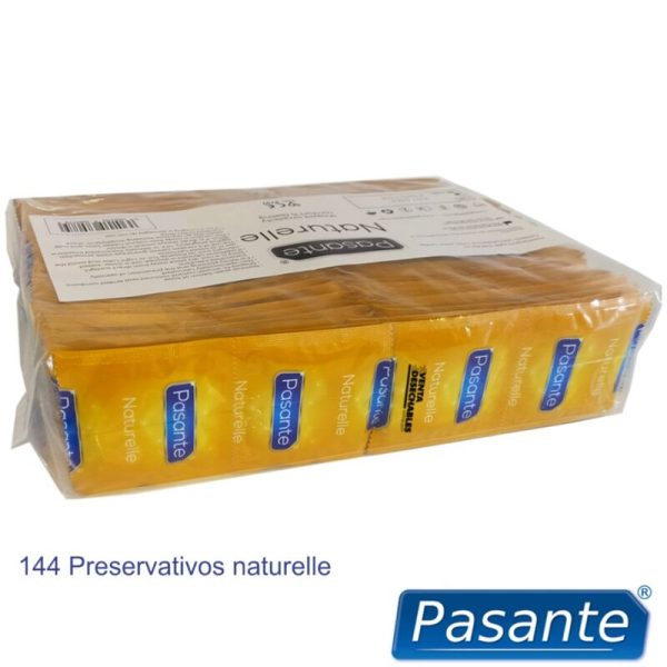 PASANTE – kondomai naturelle 144 vnt.