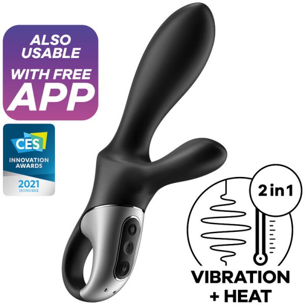 SATISFYER - HEAT CLIMAX+ ANAL VIBRATORIUS SU APP