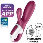 SATISFYER - KARŠTOJI TRIUŠYTĖ G-SPOT VIBRATORIUS