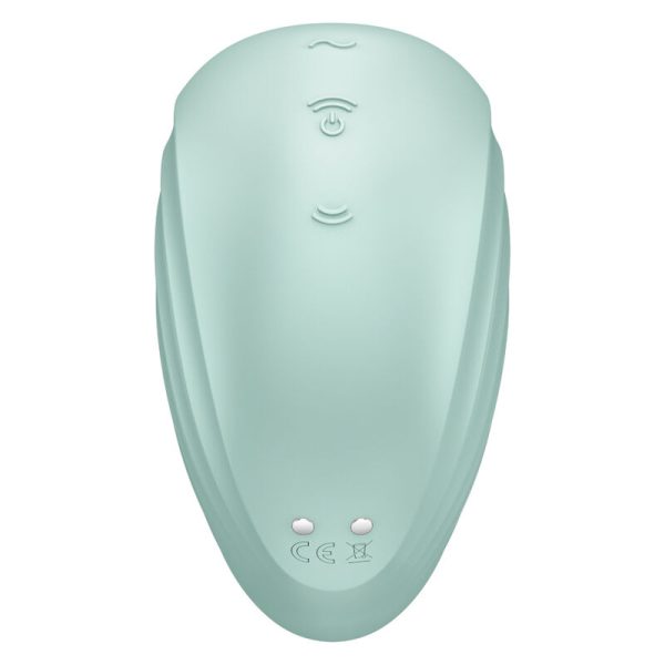 SATISFYER AIR PULSE – satisfyer - perlo nardytojas air pulse stimuliatorius & vibratorius žalias - Image 3