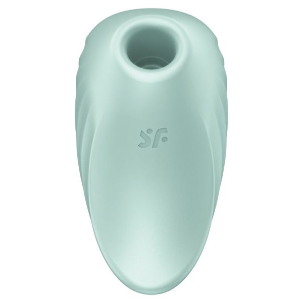 SATISFYER AIR PULSE – satisfyer - perlo nardytojas air pulse stimuliatorius & vibratorius žalias - Image 2