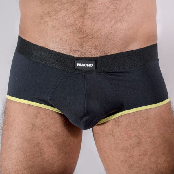 MACHO UNDERWEAR – macho - ms24a tamsiai geltonos spalvos kelnės s - Image 2