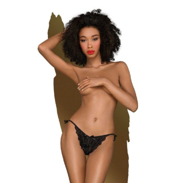 PENTHOUSE THONG – penthouse - per karšta, kad būti tikra thong juoda l/xl