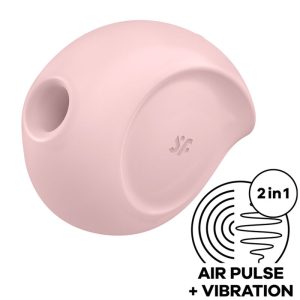 SATISFYER AIR PULSE – satisfyer - sugar rush ora pulsų stimuliatorius ir vibratorius rožinis