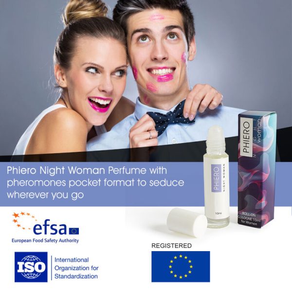 500COSMETICS – 500 cosmetics - phiero night woman. kvepiamieji su feromonais rolon formate moterims - Image 2
