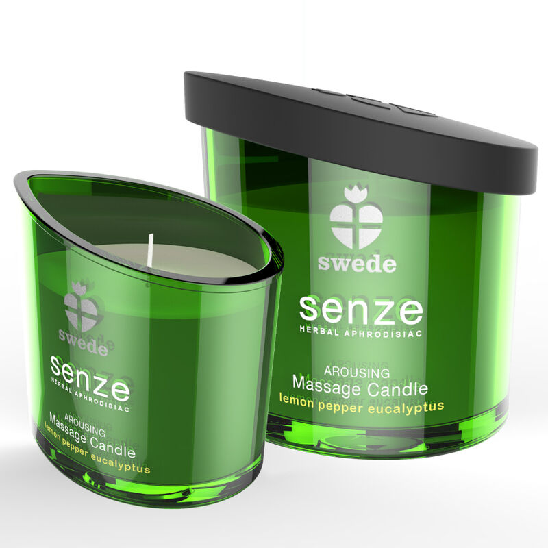SWEDE – senze arosuojanti masažo žvakė - citrina, pipirai, eukaliptas