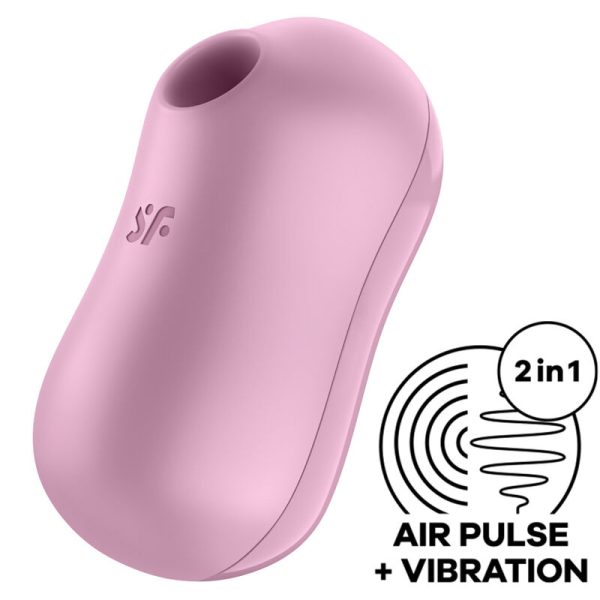 SATISFYER AIR PULSE – satisfyer - vata kandy air pulse stimuliatorius ir vibratorius lilac