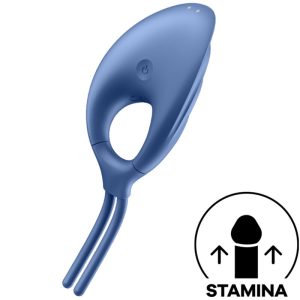 SATISFYER - SWORDSMAN ŽIEDAS MĖLYNAS
