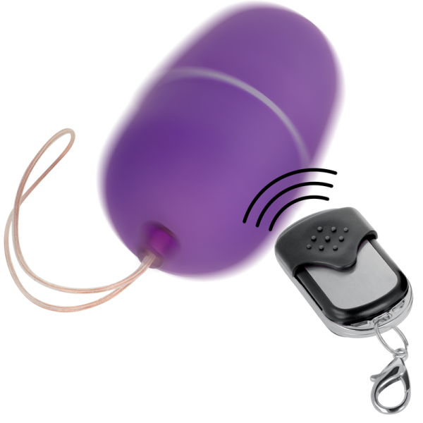 ONLINE - Nuotolinio valdymo vibruojantis kiaušinis M violet - Image 2