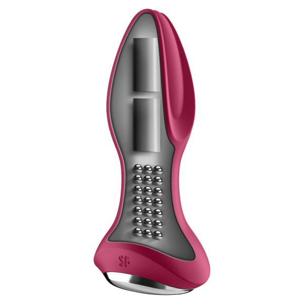 SATISFYER CONNECT – satisfyer - rotator plug 2+ vibrating plug aplikacija raudona - Image 2