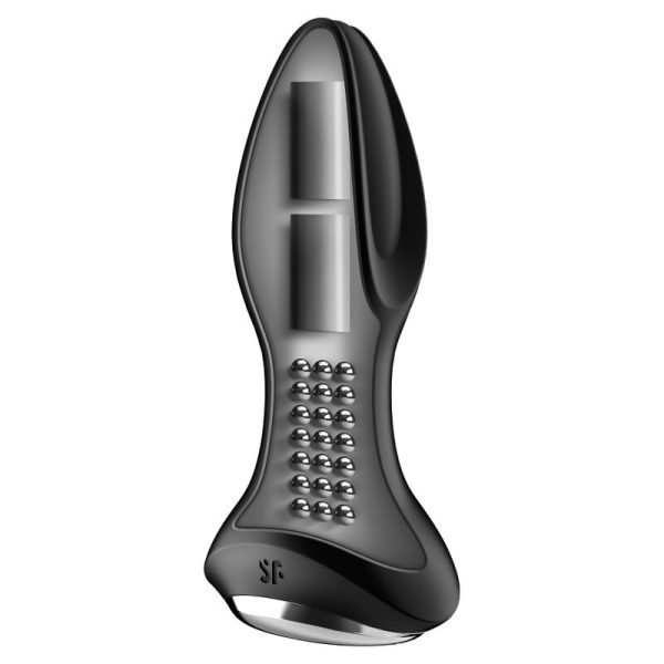 SATISFYER CONNECT – satisfyer - rotator plug 2+ vibrating plug aplikacija juodas - Image 2