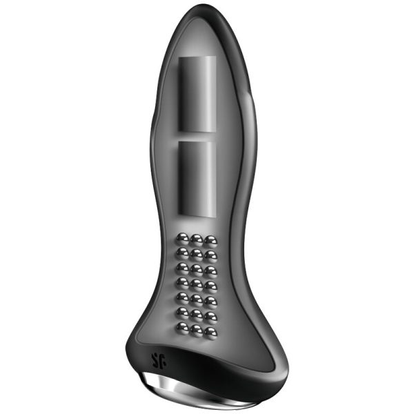 SATISFYER CONNECT – satisfyer - rotator plug 1+ vibrating plug app juodas - Image 2