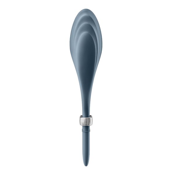 SATISFYER RING – satisfyer - dvikovos žiedas vibratorius pilkas - Image 3