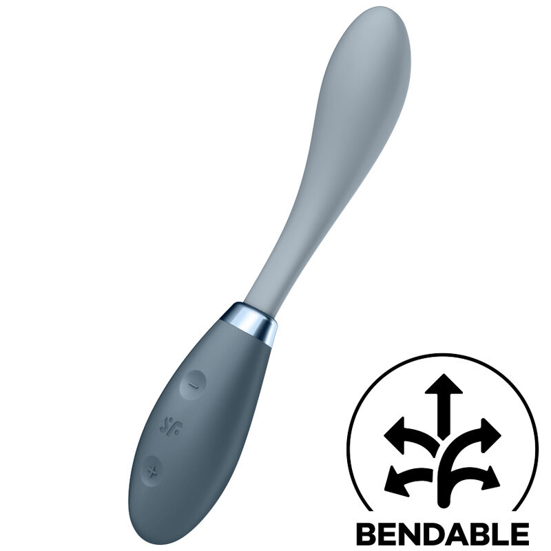 SATISFYER VIBRATOR – satisfyer - g-taško flex 3 multivibratorius pilkas
