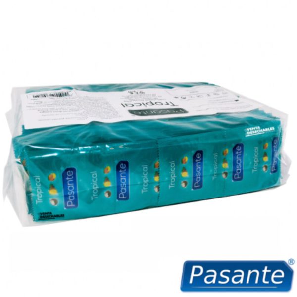 PASANTE – tropiniai kondomai 144 vienetės - Image 2