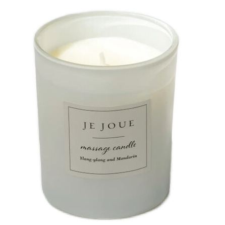 JE JOUE – prabangi masažo žvakė - ilang ilang ir mandarinas