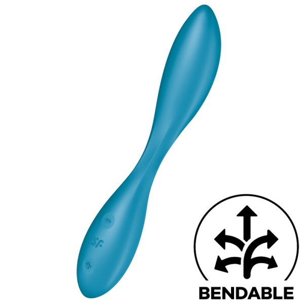 SATISFYER VIBRATOR – satisfyer - g-taško flex 1 multivibratorius mėlynas - Image 3