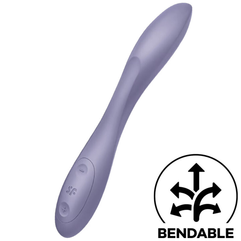 SATISFYER VIBRATOR – satisfyer - g-spot flex 2 multi vibrator purpurinis