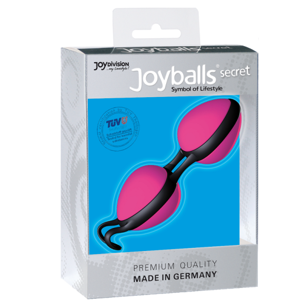 JOYDIVISION JOYBALLS – JOYDIVISION JOYBALLS - slaptai juodi ir rožiniai kinų kamšteliai - Image 3