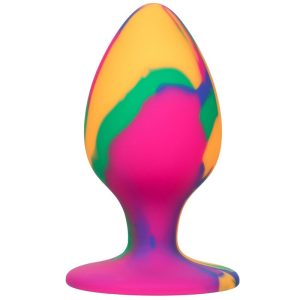 CALEXOTICS – drąsi didelė tie-dye analinė kamštis