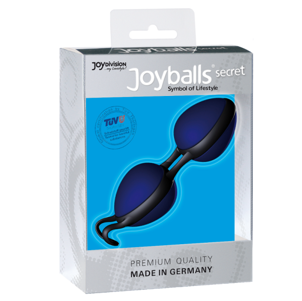 JOYDIVISION JOYBALLS – JOYDIVISION JOYBALLS - slaptai juodi ir mėlyni kinų kamuoliai - Image 3
