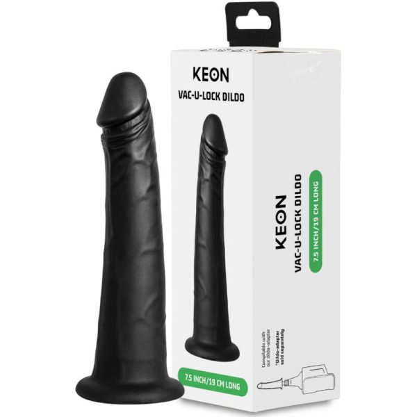 KIIROO – keon vacuum lock dildas - pritaisomas dildas