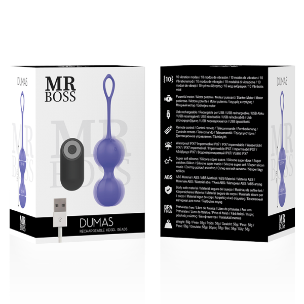MR. BOSS – mr boss - dumas vibruojantys kegel kamščiai su nuotoliniu valdymu - Image 3