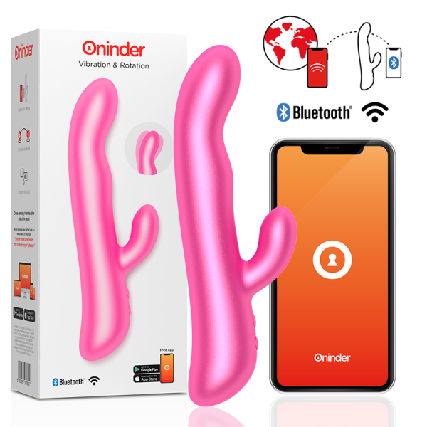 ONINDER – oslo vibracija ir rotacija rožinis - nemokama programėlė