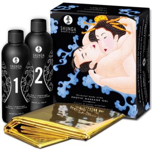 SHUNGA KITS – shunga - rytų kūno masažo gelis su ekzotiniais vaišiais
